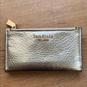 Kate Spade Gold Wallet